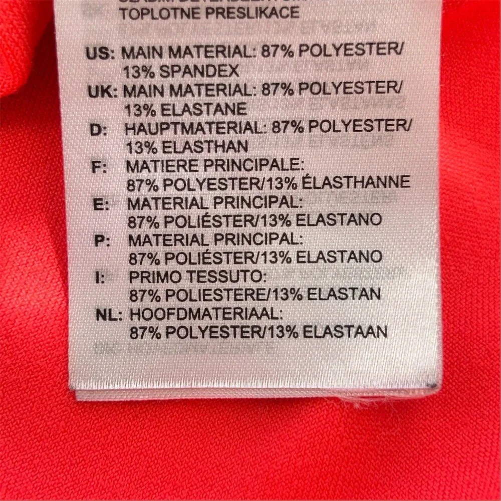 adidas Originals Bodysuit Womens XS Neon Pink Trefoil 3-Stripes Short - Picture 5 of 7